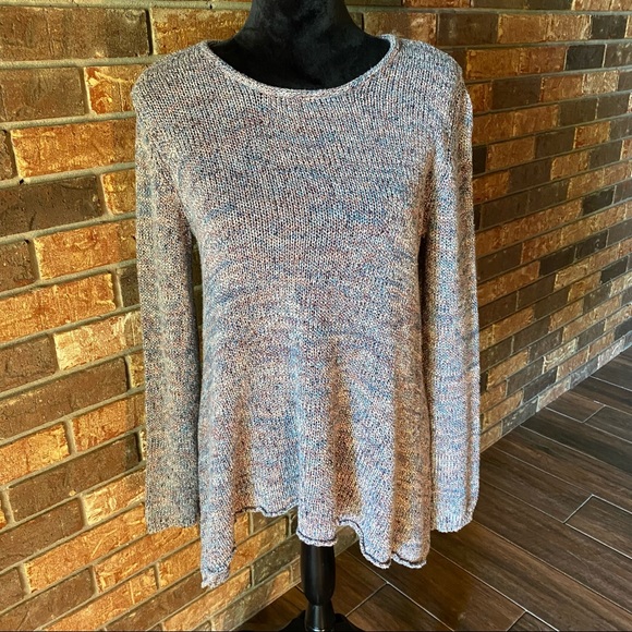 Sonoma Sweaters - Size Xlarge blue confetti knit sweater